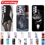 For Samsung Galaxy A32 Soft Silicone Case For Samsung A32 Painted Casing TPU Back Cover SamsungA32 A