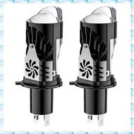 [R Q M U] 2Pcs H4 Lenses LED Car Headlight Bulb Car H4 LED Headlights H4 Mini Projector Led for Moto