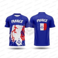 France World Cup Jersey France Full Print Jersey/ Art-03 AF