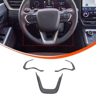 For 2024+ Lexus GX/LX600 ABS carbon fiber steering wheel decorative frame interior decoration sticke