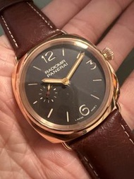 ❤️❤️🥰沛納海 | RADIOMIR，PAM00439 限量版粉紅金手錶，2017年證書 42mm  沛納海 Radiomir Oro Rosso 手動上鍊棕色錶盤 18K 玫瑰金, 18K 玫瑰金