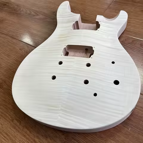 Unfinished DIY PRS Electric Guitar kit Rosewood fingerboard Electric Guitar-Themed Gift Free Shippin
