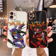 Neon Genesis Evangelion 01 02 Cover Smooth E-TPU Phone Case For Apple iPhone 17 AIR 16 16E 15 14 13 