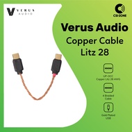 Verus Audio USB C to C UP-OCC Copper Cable Litz 28 AWG