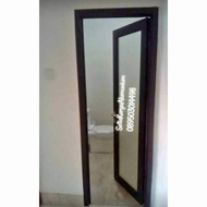 Pintu Kamar Mandi Aluminium kaca