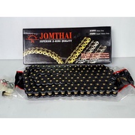 Sun Chain 525 X-RING Black Gold Pin