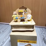 📸 實物圖 #SANRIO代購 Wooderful life 🇹🇼 📦預購 Pom Pom Purin 布丁狗 木製搖擺轉架音樂盒🎶