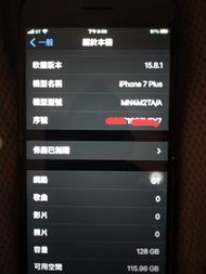 iPhone 7 plus 128G