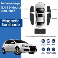 Car Sunshade for Volkswagen VW Golf 5 MK5 2001-2009 Front Windshield Rear Side Window UV Protection 