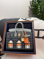 尖沙咀實體店 Hermes birkin20 bk20 灰房子 full set