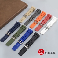4/3✈Rubber strap substitute Casio classic G-SHOCK small square DW5600/6900 GW5000 silicone watch strap for men