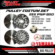 Roller House 1 Set Pulley Racing Xride 125, Fino 125, Freego Filano Fazzio Lathe 13,5 13,8 Code B5D