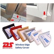 Window Edge Protector Window Safety Corner Soft Rubber Bumper Children Protector Window Sharp Edge C