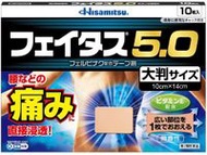 久光製藥 Feitas 溫感痠痛貼布5.0 10片【第2類醫藥品】