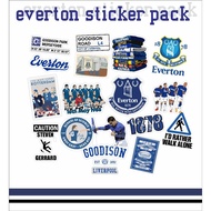 Everton Sticker Pack waterproof vinyl Toffies