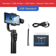 ZUZG S5B 3 Axis Handheld Gimbal Stabilizer Cellphone Selfie Stick Video Record Smartphone Gimbal for