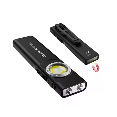 Klarus E5-Ultra Flagship Ultra-Slim EDC with Triple Light Sources Rechargeable Flashlight