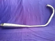LY TMX 155 Full Exhaust System Muffler,Open Muffler   Pipe