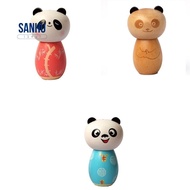 Cute Cartoon Panda Toothpick Cartridge Portable Wooden Toothpick Storage Box Container Household Kitchen Products