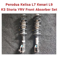 Perodua Kelisa L7 Kenari L9 Storia K3 VE2 VET YRV Front Shock Absorber With Spring Set / Suspension 