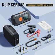 PROMO Jumper Aki Mobil PowerBank 10000mAh 12V Car Jump Starter Jumper Aki Dan Pompa Ban Portable
