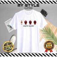 SQ Game t shirt 100% cotton/baju squid game 02