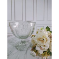 Teller Ice Bowl Fruit Glass/ Elegant Cafe Glass Ice Cream Glass/