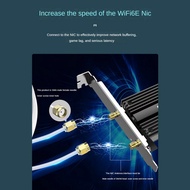 Portable 2.4G/5G/6G WiFi 6E Antenna with Cable Indoor Wireless Antenna with Magnetic Bottom for Netw