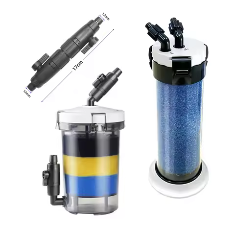 SUNSUN HW-602 Mini Aquarium External Pre filter 1.5L HW-602 Filter Filtration Equipment External fil