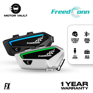 FreedConn FX Motorcycle Intercom I Bluetooth 5.0 Group Intercom Music Sharing 1100mAh Battery