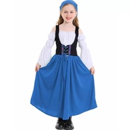 GERMANY Bavarian Costume Halloween Costume German Country Kids Midi Dress