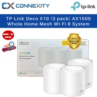 TP-Link Deco X10 V1 AX1500 (3-pack) (Whole Home Mesh Wi-Fi 6 System) TP Link WIFI 6 TP Link AX1500 T