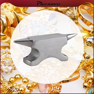 [Phenovo] Double Horn Anvil Block Forming Tool for Silversmith Miniature Stainless Steel