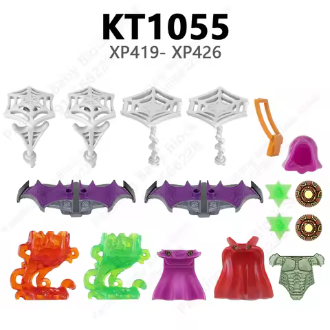KT1055 XP419 XP420 XP421 XP422 XP423 XP424 XP425 XP426 Compatible with Action Figures Parts KORUIT B