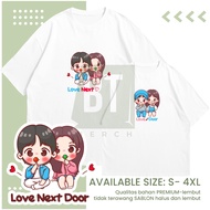 Free Kdrama love next door White T-Shirt Sticker