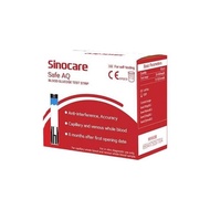 SINOCARE ACCU-SAFE SMART STRIP GULA DARAH / ALAT TES GULA DARAH / STICK GULA DARAH