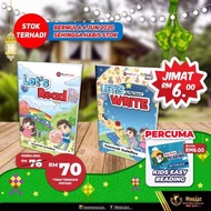 READYSTOCK  Buku PraSekolah/ Buku Lets Read & Lets Write / Buku Belajar menulis & membaca Kanak-Kana