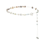 Girlfriend Comfort - G.C. Natural Shell Buttons Belt