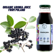 Sedno Organic Aronia Juice 300ml from Poland ~ NO SUGAR added, NO ADDITIVES added