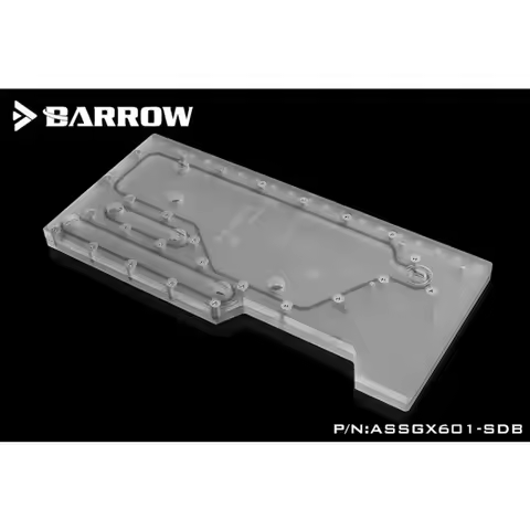 Barrow Waterway Boards For Asus Rog Strix Helios GX601 Case for Intel CPU Water Block Single / Doubl