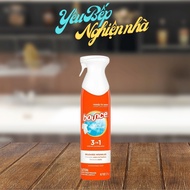 [HCM] Xịt thơm quần áo Bounce Mỹ Rapid Touch Up 3 in 1 xịt trực tiếp giúp quần áo thơm thẳng chống n