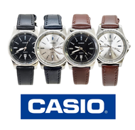 นาฬิกาข้อมือแฟชั่น นาฬิกาcasio สายหนัง แสดงวันที่ สีน้ำตาล คาสิโอ้ผู้ชายและผู้หญิง นาฬิกาคู่รัก RC640