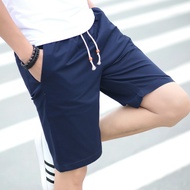 Short Shorts Men's Casual 5-point Middle Pants Middle Pants Sports Beach Pants Trendy Loose Big Pant