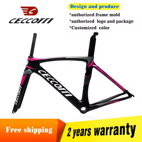 T1000 Carbon Road Bicycle Frame, Ultralight Frame, 700CC Rim Brake, Road Frameset, Fork Seatpost, Ho