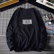 SOUL NEW YORK XS-3XL T SHIRT LENGAN PANJANG PEREMPUAN BAJU LENGAN PANJANG LELAKI TSHIRT WOMAN T SHIRT MEN MUSLIMAH VIRAL