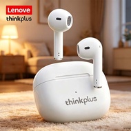 Headphone Nirkabel Lenovo Thinkplus Earphone Bluetooth dengan Mikrofon Headset Suara Stereo HiFi Ear
