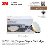 3M™ 3311K-55 Organic Vapor Cartridge with Pre-Filter [10 Pieces/Box] RR_ PSD_