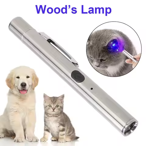 Skin Ultraviolet Light Cat Moss Tinea Light Pet Fungus Detection Wood's Lamp UV Flashlight 365 UV Bl