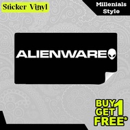 Alienware Space Monster Logo Aesthetic Space Vinyl Sticker Unique Space Logo