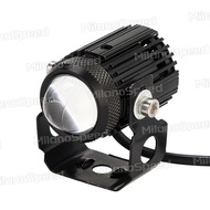 2Pcs Lampu Tembak Sorot LASER GUN LED V12 D2 Mobil Motor 30Watt 2 Warna Putih Kuning Mini 30 Watt 30